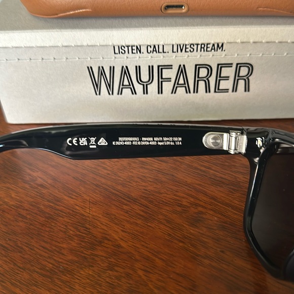 Ray-Ban | Meta Wayfarer Smart Glasses, Black RW4006 - Picture 5 of 12